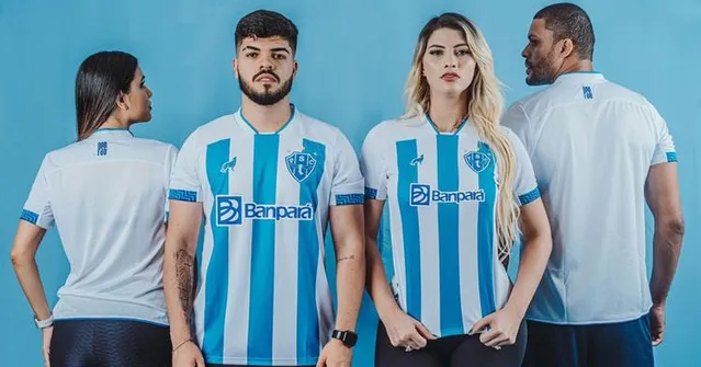Imagem ilustrativa da notícia Paysandu lança novo manto bicolor para a temporada 2025
