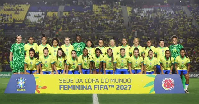 Imagem ilustrativa da notícia Seleção feminina enfrenta Colômbia em novo amistoso no ES
