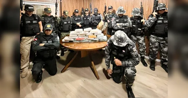 Imagem ilustrativa da notícia PM encontra mais de 20kg de drogas em centrífuga de navio