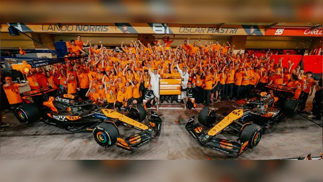 Imagem ilustrativa da notícia Norris vence GP de Abu Dhabi e dá título para Mclaren