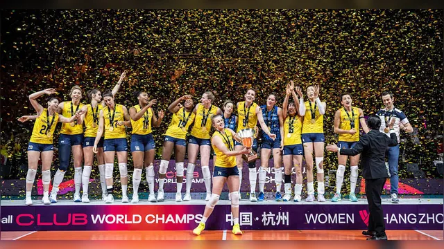 Imagem ilustrativa da notícia Brasileira conquista tri mundial no vôlei feminino