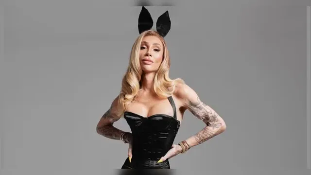 Imagem ilustrativa da notícia Maya Massafera posa como coelhinha da Playboy; veja fotos!