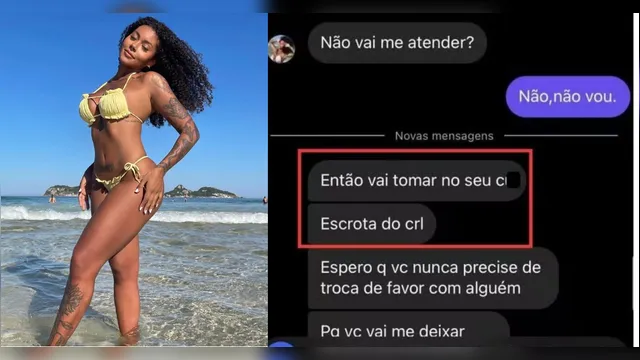 Imagem ilustrativa da notícia Irmã de Gracyanne foi denunciada por xingar trancista