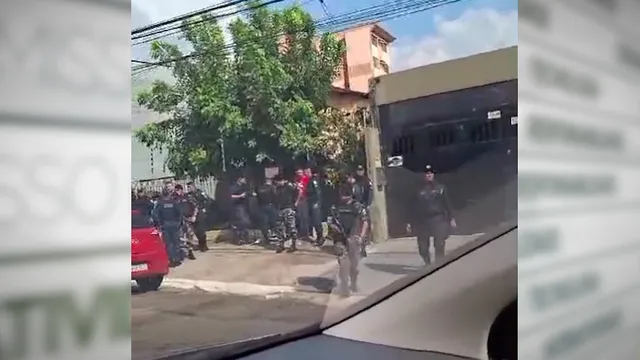 Imagem ilustrativa da notícia Vídeo: quadrilha é presa antes de assalto à loja em Belém