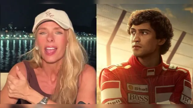 Imagem ilustrativa da notícia Galisteu comenta não ter sido lembrada na série "Senna"