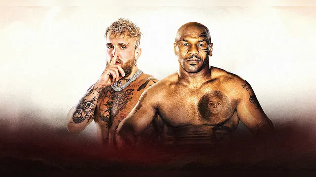 Imagem ilustrativa da notícia Mike Tyson x Jake Paul: card, horário e onde assistir