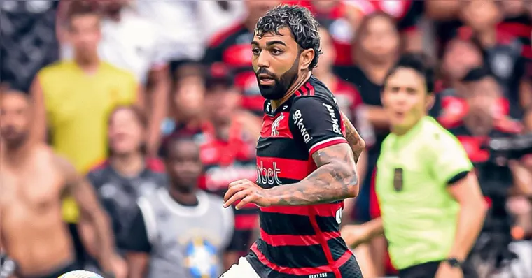 Imagem ilustrativa da notícia Atacante Gabigol anuncia saída do Flamengo
