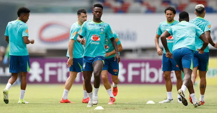 Imagem ilustrativa da notícia Bye bye, Belém! Seleção realiza último treino antes de enfrentar a Venezuela