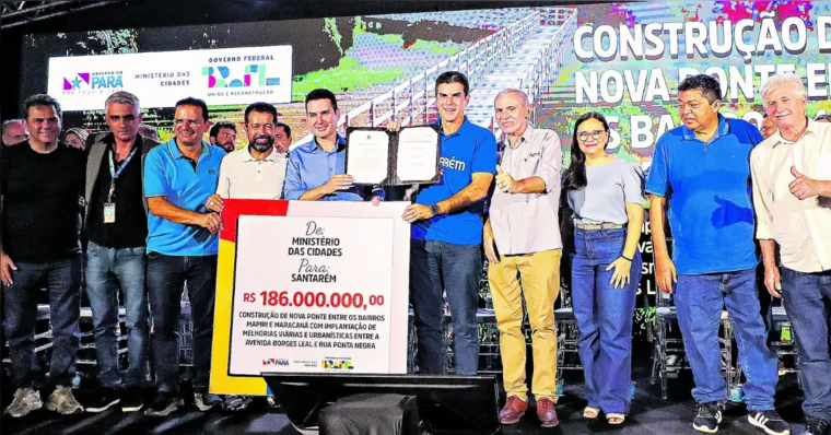 Imagem ilustrativa da notícia Ponte vai beneficiar mais de 300 mil pessoas em Santarém