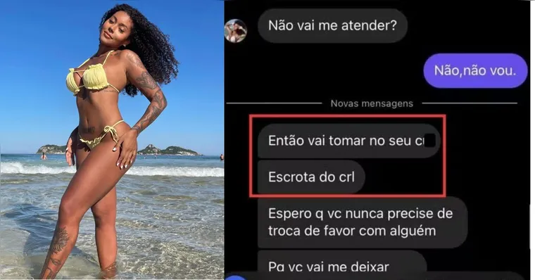 Imagem ilustrativa da notícia Irmã de Gracyanne foi denunciada por xingar trancista