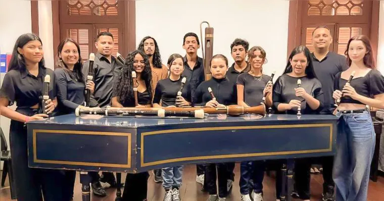 Imagem ilustrativa da notícia Grupo Flautas Doces da Amazônia se apresentam em Belém