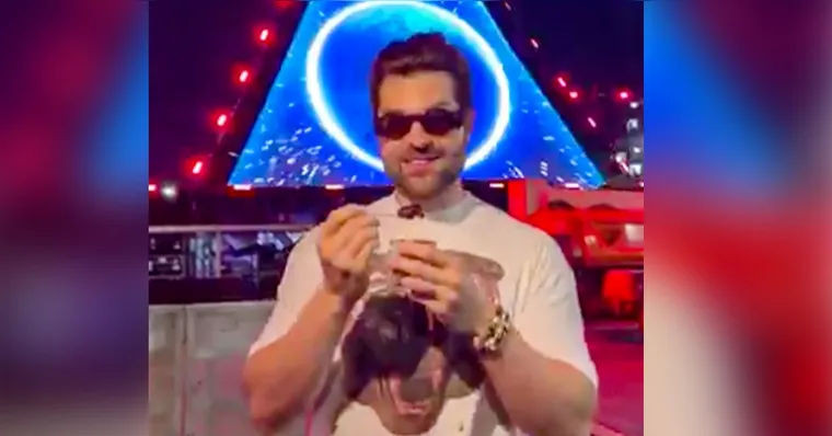 Imagem ilustrativa da notícia Vídeo: Alok já está em Belém e manda recado direto do local do show