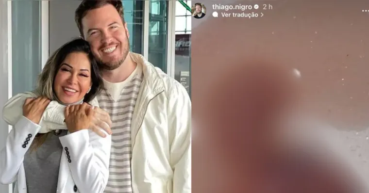 Imagem ilustrativa da notícia Imagens fortes: Nigro posta vídeo do feto abortado por Maíra Cardi