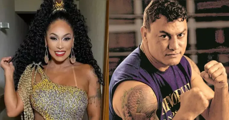 Imagem ilustrativa da notícia Rosiane Pinheiro lembra namoro com Popó: “Sofri muito”