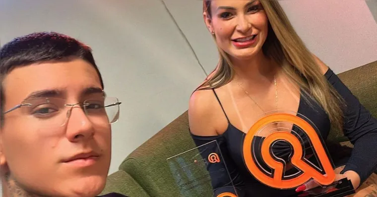 Imagem ilustrativa da notícia Filho de Andressa Urach vai fazer conteúdo adulto