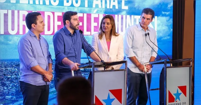Imagem ilustrativa da notícia Governo anuncia 600 ruas asfaltadas, novo hospital em Belém e melhoria histórica no trânsito 
