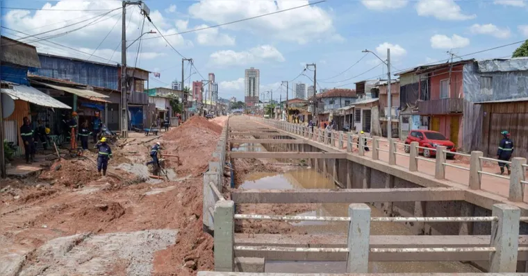 Imagem ilustrativa da notícia Canal da Timbó será 1ª obra da COP 30 entregue por Helder