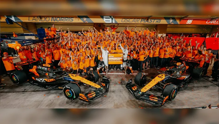 Imagem ilustrativa da notícia Norris vence GP de Abu Dhabi e dá título para Mclaren