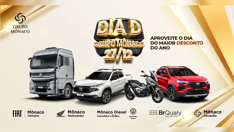Grupo Mônaco realiza a maior promoção do ano em dezembro • DOL