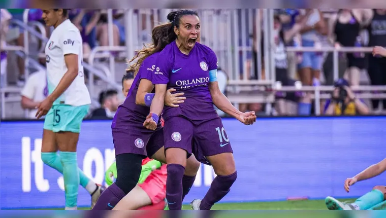 Imagem ilustrativa da notícia Vídeo: golaço de Marta leva Orlando Pride à final inédita