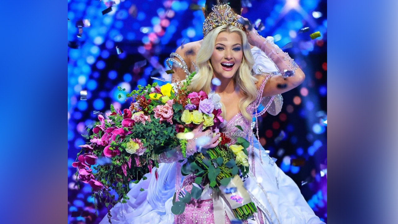 A dinamarquesa Victoria Kjaer Theilvig coroada Miss Universo 2024