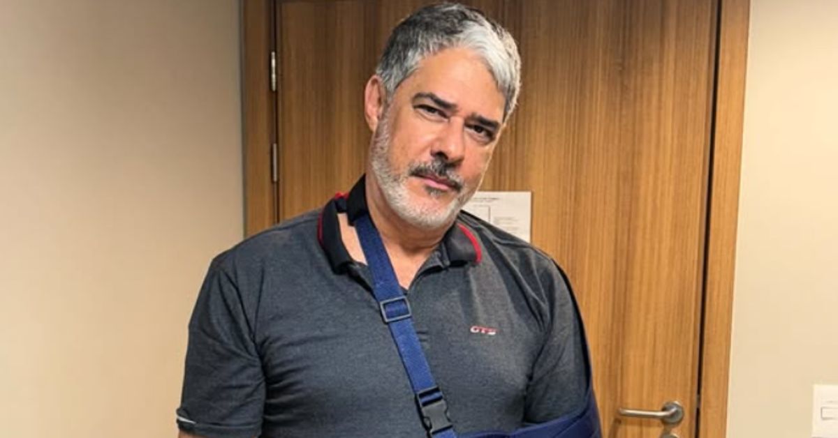 Apresentador tropeçou próximo de casa, enquanto se exercitava