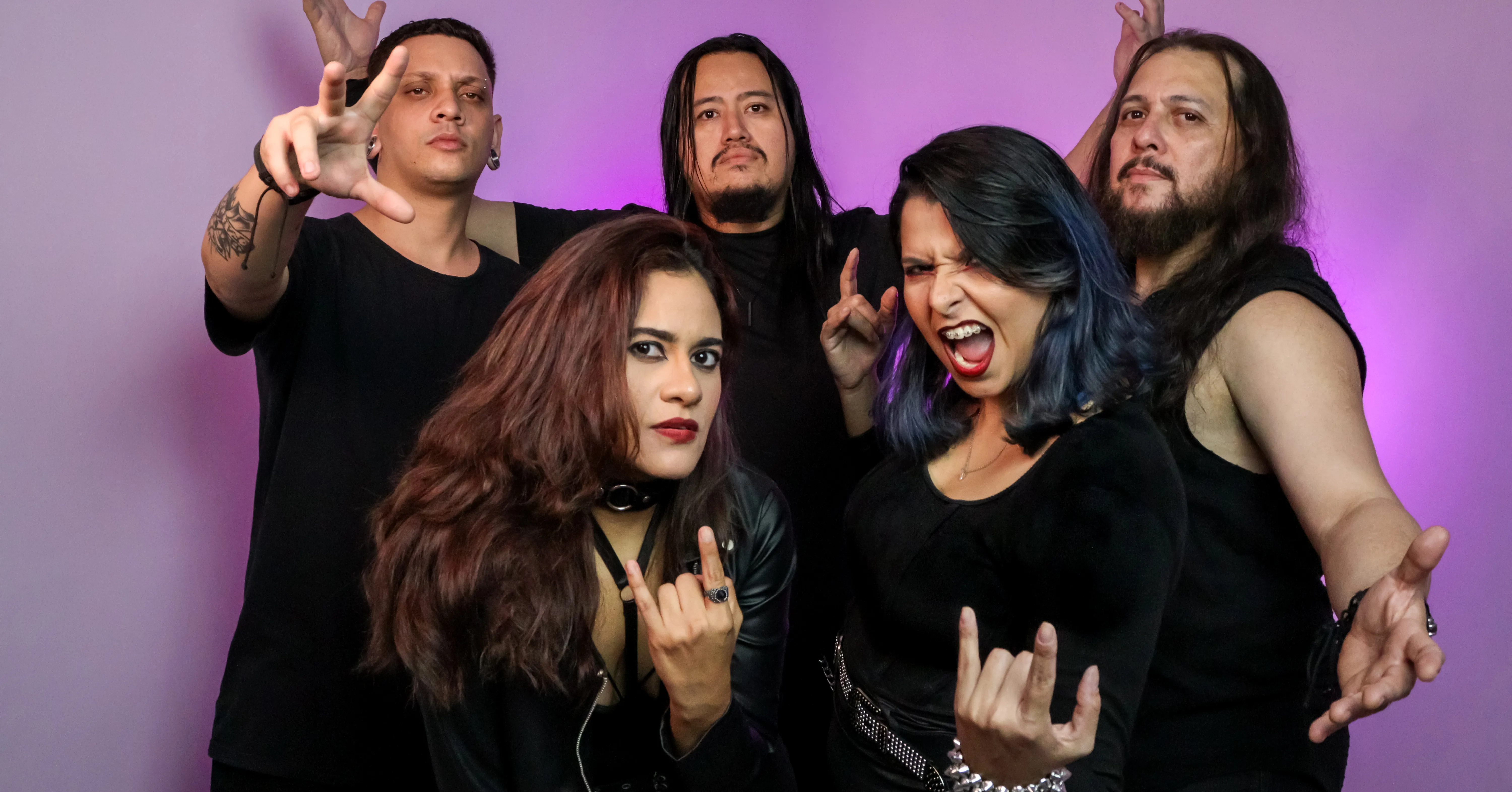 A banda paraense de power metal Rhegia.