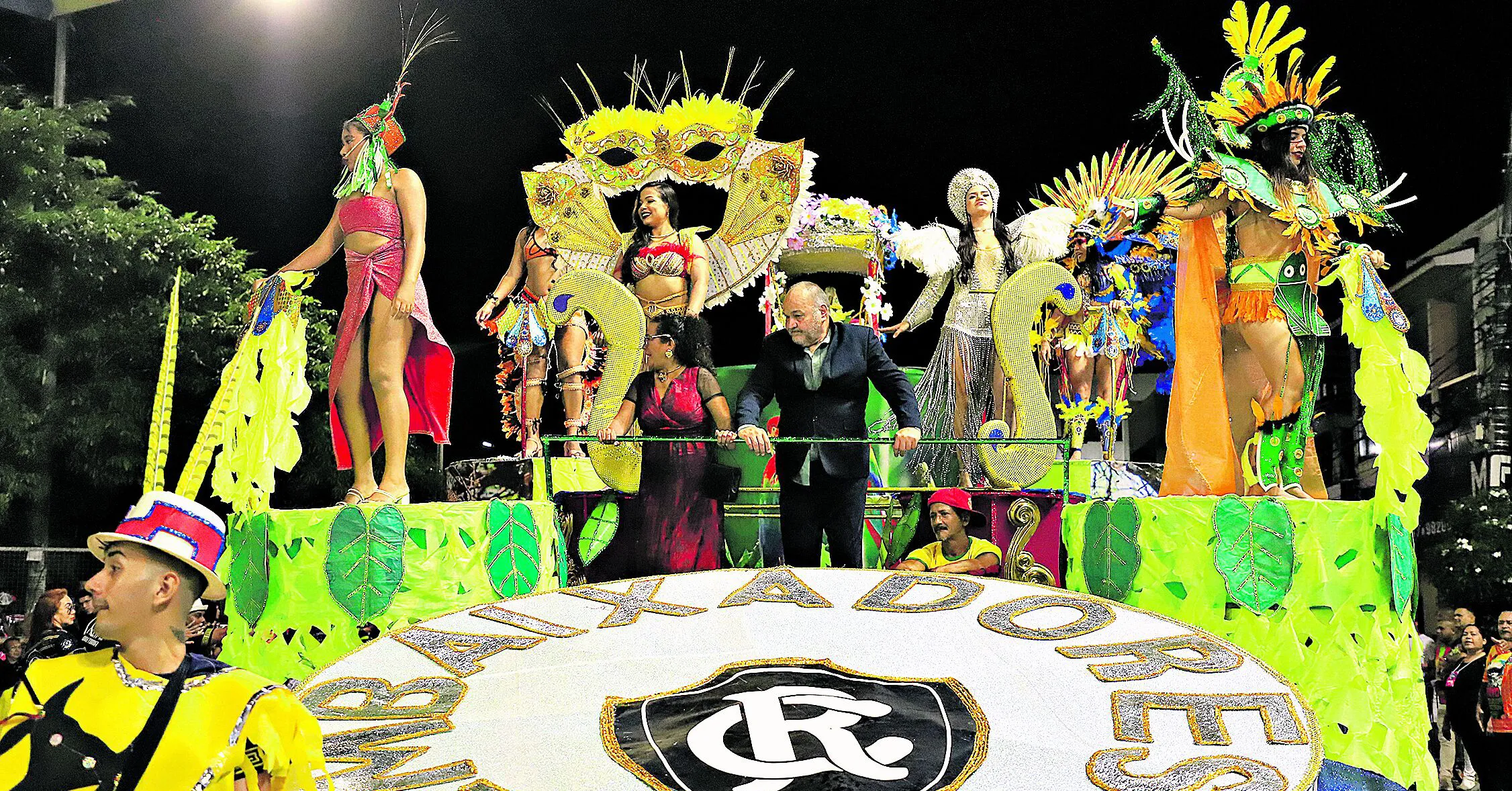 Ontem foi o último dia de desfiles do Carnaval de Belém 2025