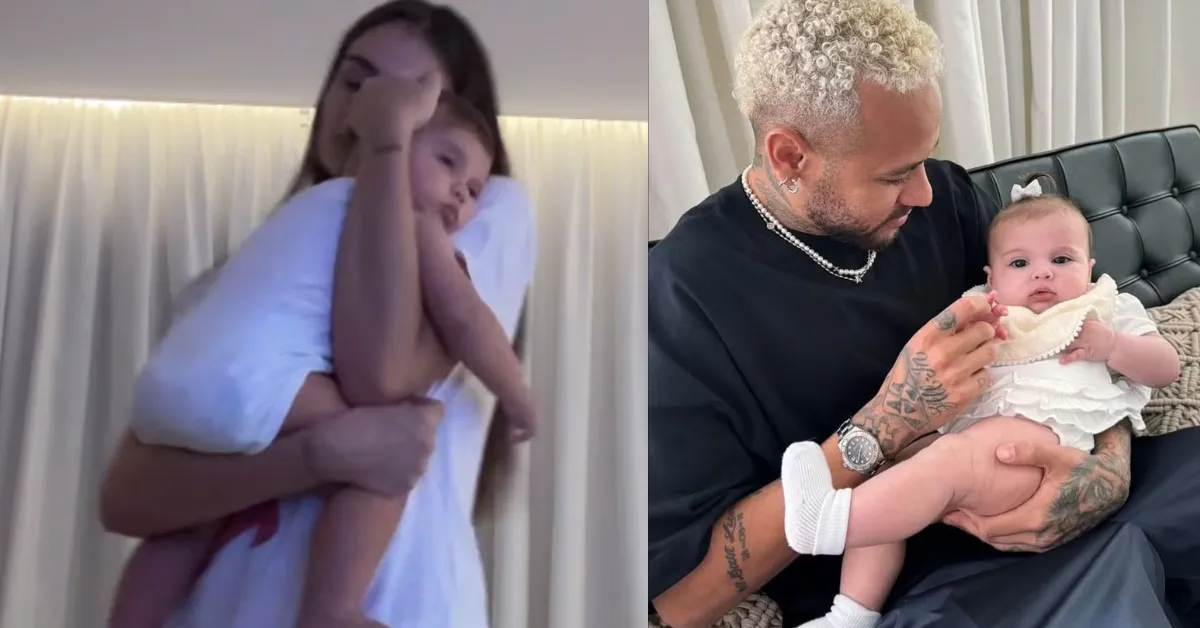Helena, fruto do relacionamento de Amanda com Neymar,