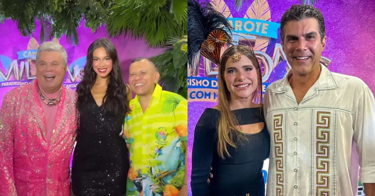 Personalidades marcam presença no carnaval de Belém