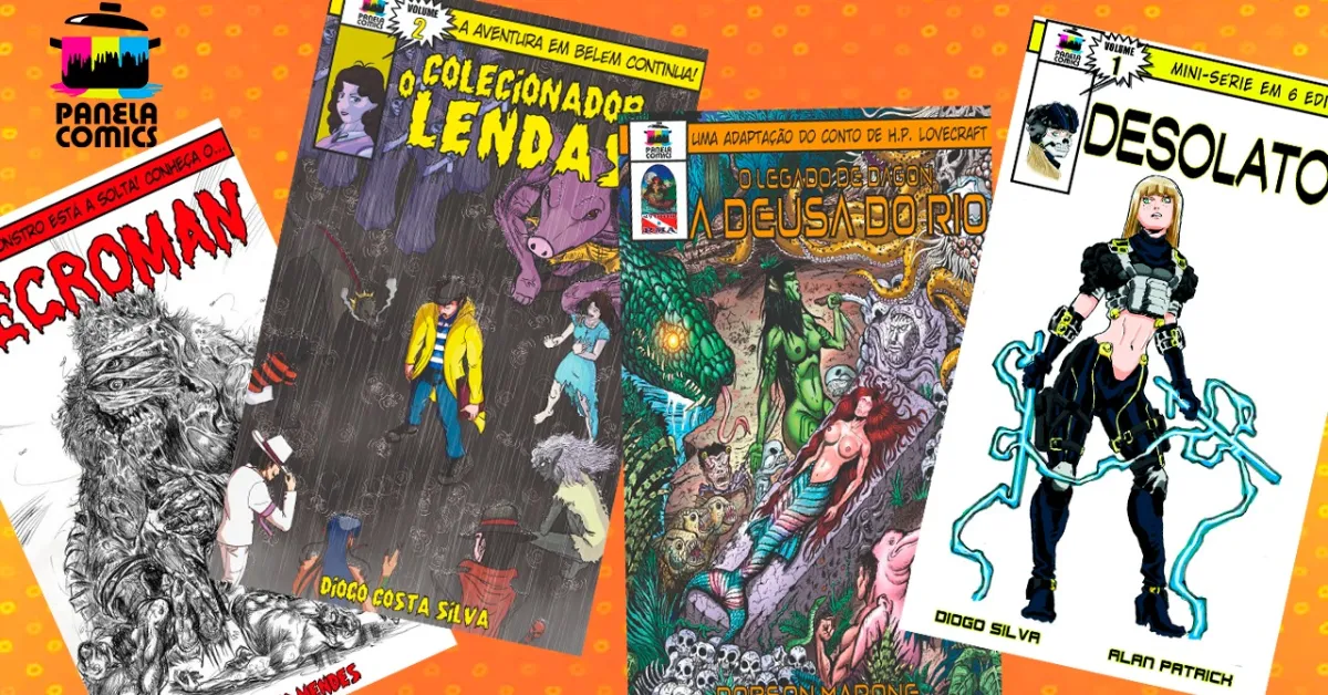 A Panela Comics também investe em narrativas com temáticas regionais, explorando elementos culturais brasileiros em suas publicações.