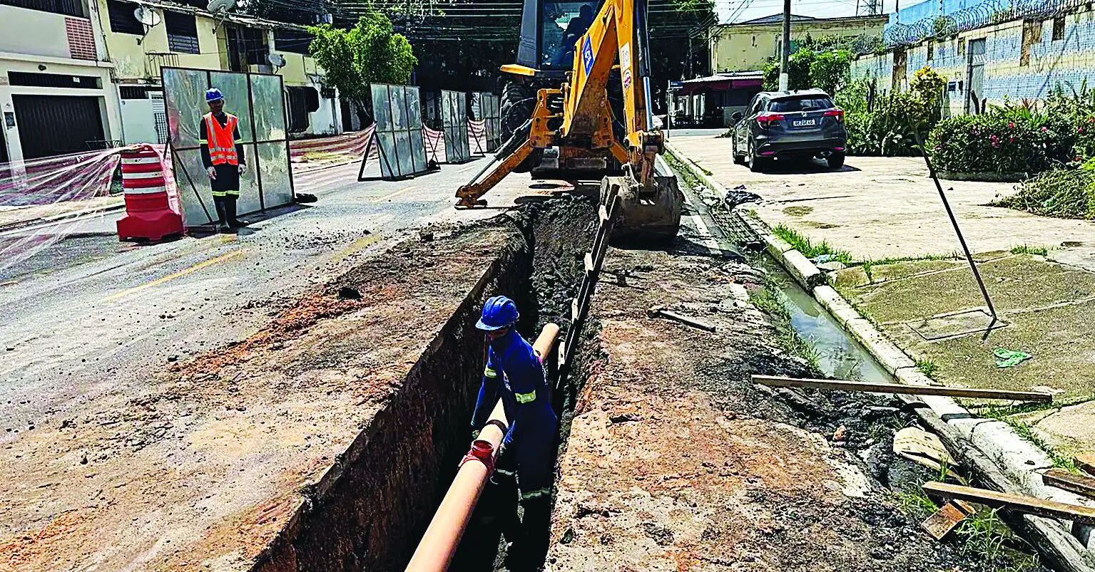 Trabalhos de saneamento são a causa das alterações.