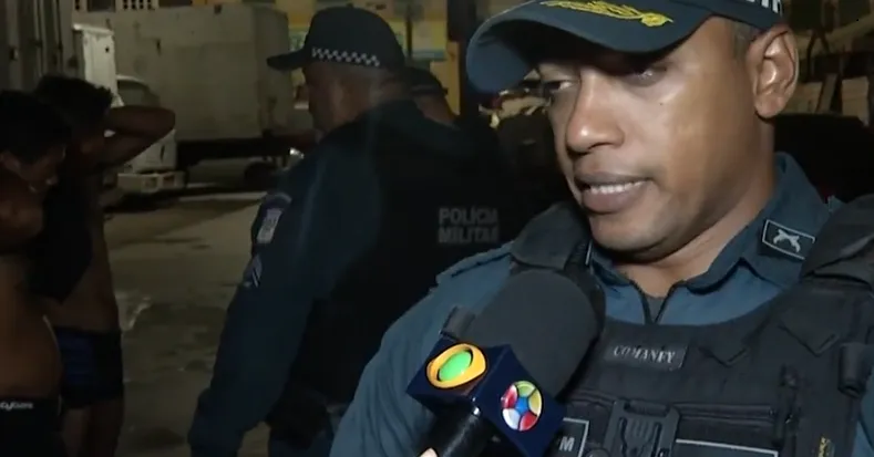 Imagem ilustrativa da notícia: Vídeo: Polícia combate tráfico de drogas nas feiras de Belém