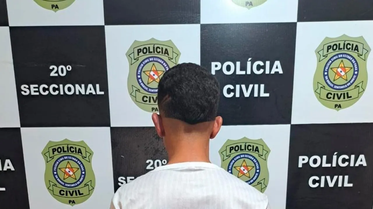 Foi identificado também que o indivíduo é investigado por integrar uma facção criminosa na região