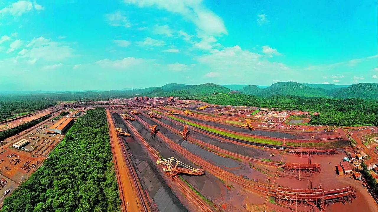 A atividade mineral responde por aproximadamente 72% das exportações paraenses.