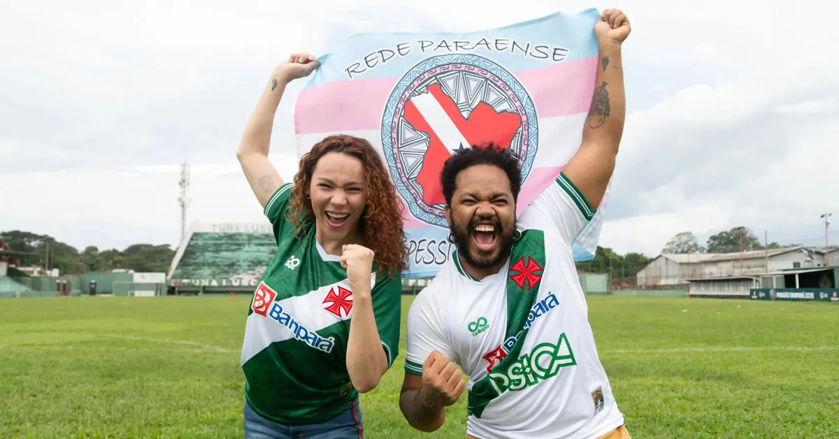 Tuna Luso garante ingressos gratuitos para pessoas trans no clássico contra o Paysandu.