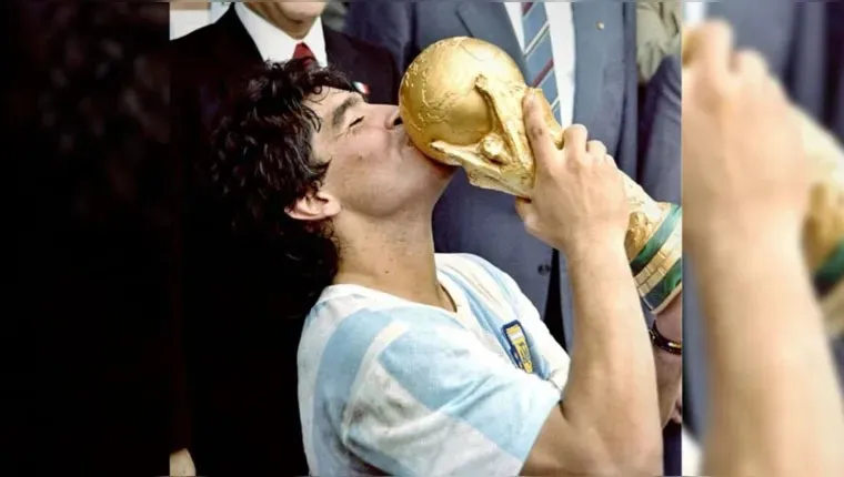 Maradona foi campeão mundial com a Argentina na Copa de 1986