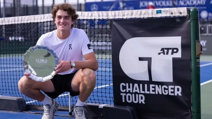 Brasileiro derrotou Alexander Bublik na final do Challenger de Phoenix por 2 sets a 0 e entrou no top 60 mundial