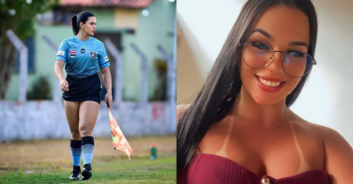 Larissa Hyrlana é arbitra da Federação maranhense de futebol.