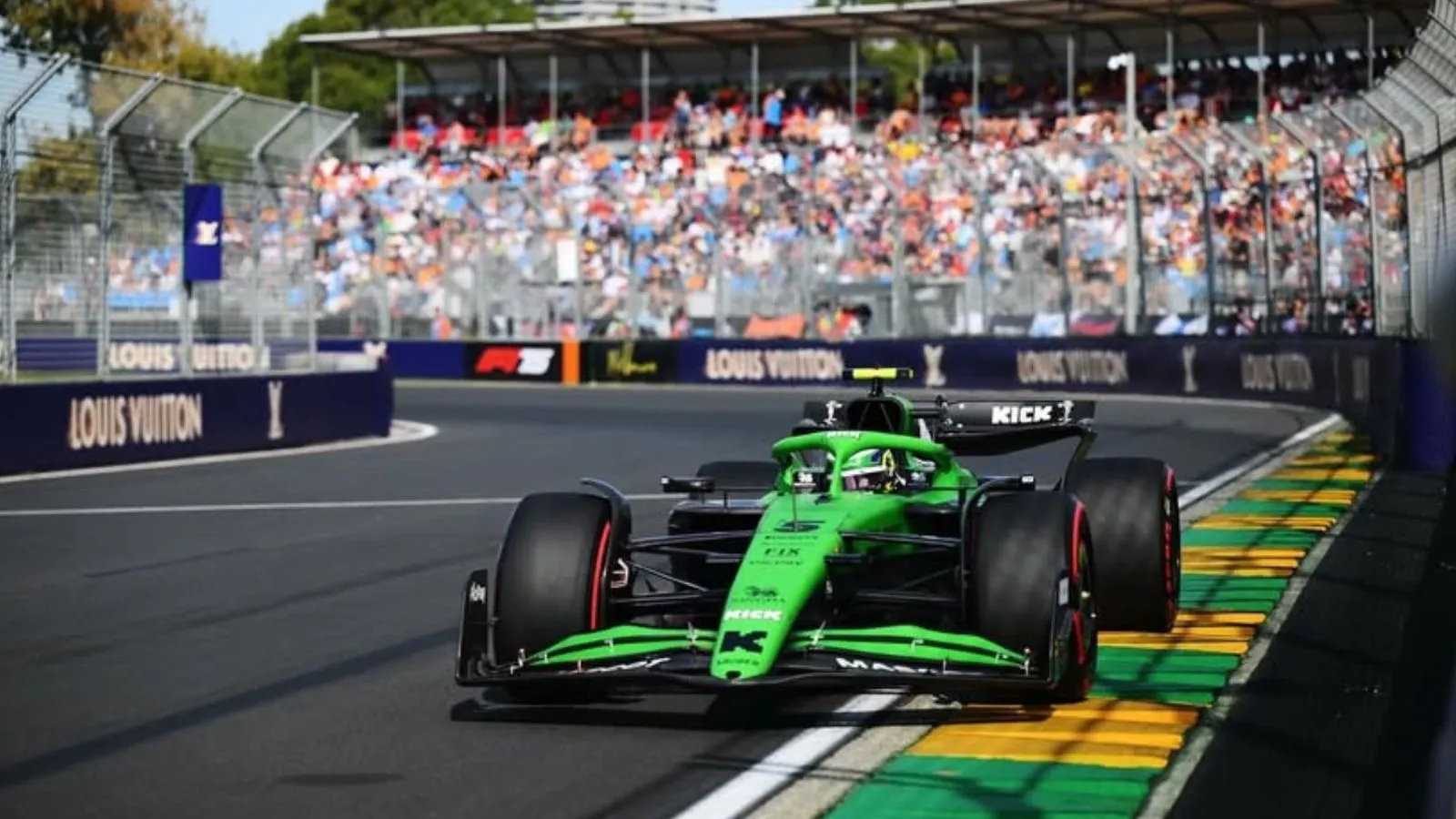 Gabriel Bortoleto no treino classificatório GP da Austrália