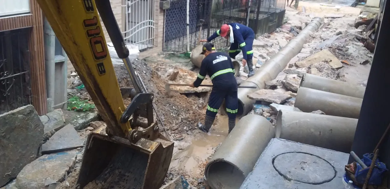 Moradores da Pedreira começam a dar adeus aos alagamentos.