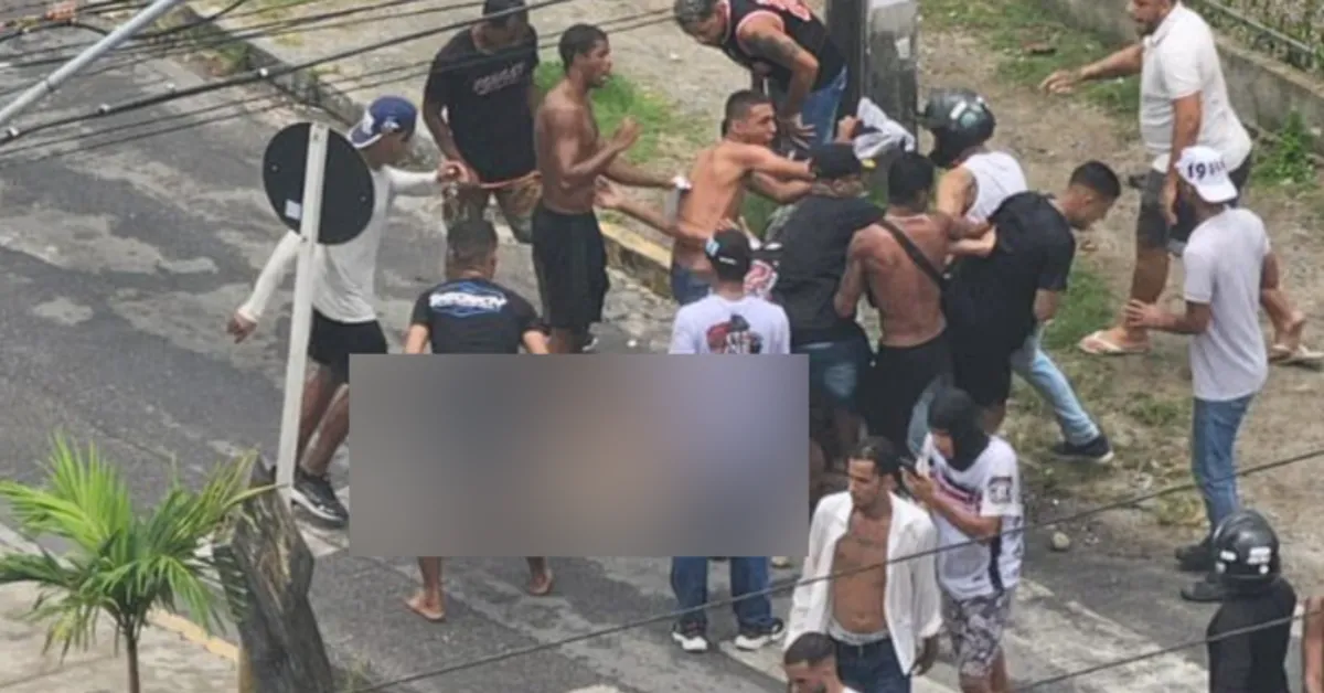 Confronto violento entre torcedores em Recife gerou indignação após imagens chocantes.