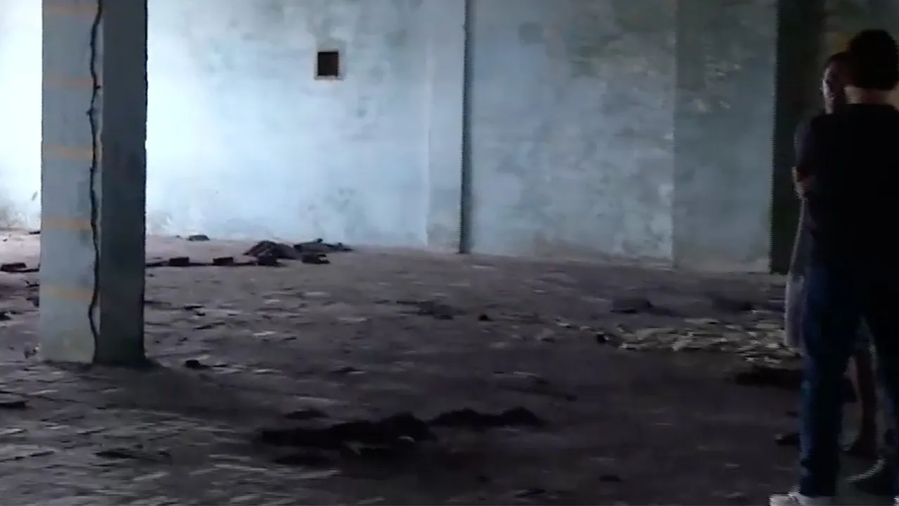 No local da tragédia funcionava uma loja e hoje está abandonado