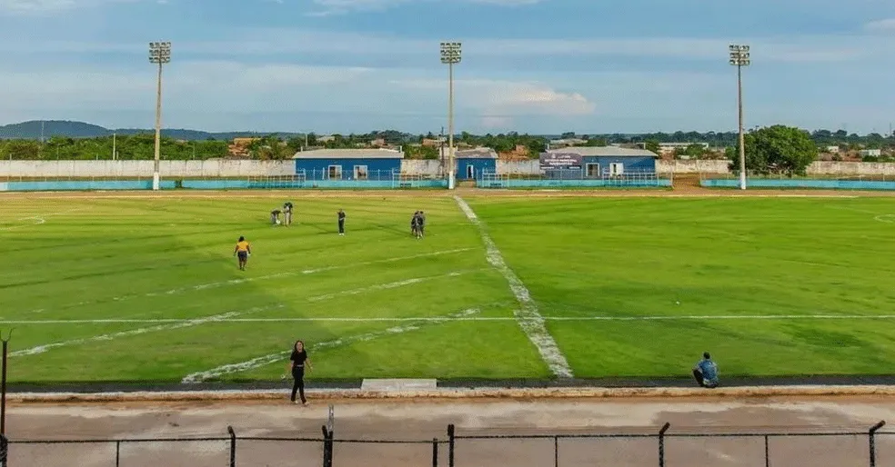 O Estádio Navegantão, em Tucuruí, é um dos estádios que podem sediar os jogos do Águia de Marabá na Copa do Brasil.