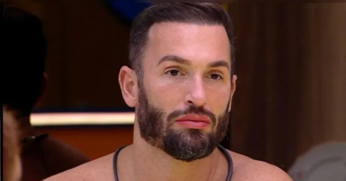 Diego Hypólito está confinado na casa do BBB 25.