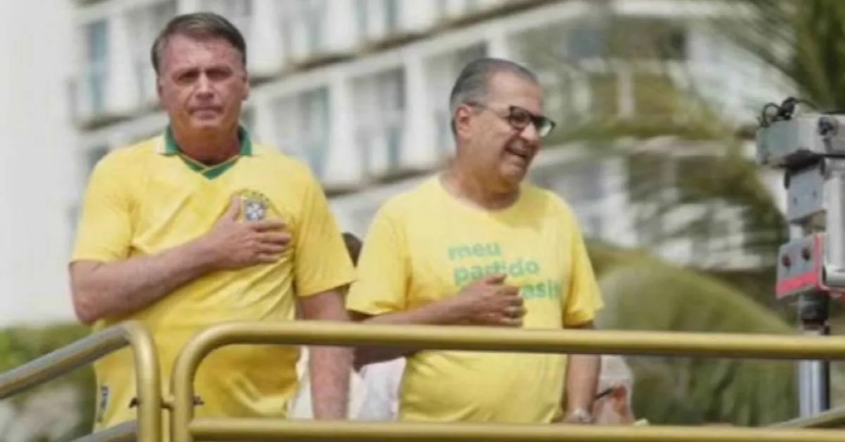 Bolsonaro fez discurso pró-Anistia no Rio de Janeiro neste domingo (16).