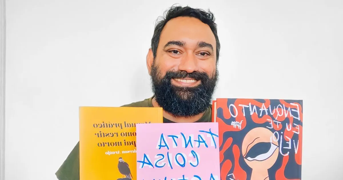 Douglas de Oliveira, publicador da Folheando: editais anuis em busca de novos talentos