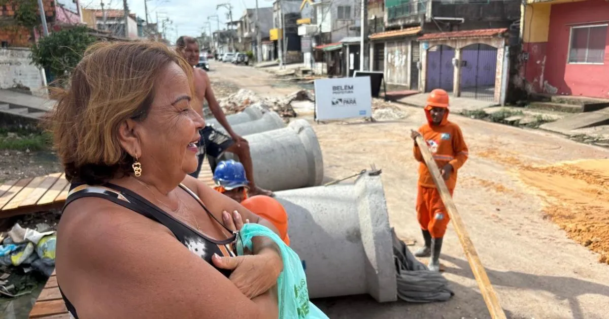 Moradores comemoram a iniciativa do prefeito Igor Normando.