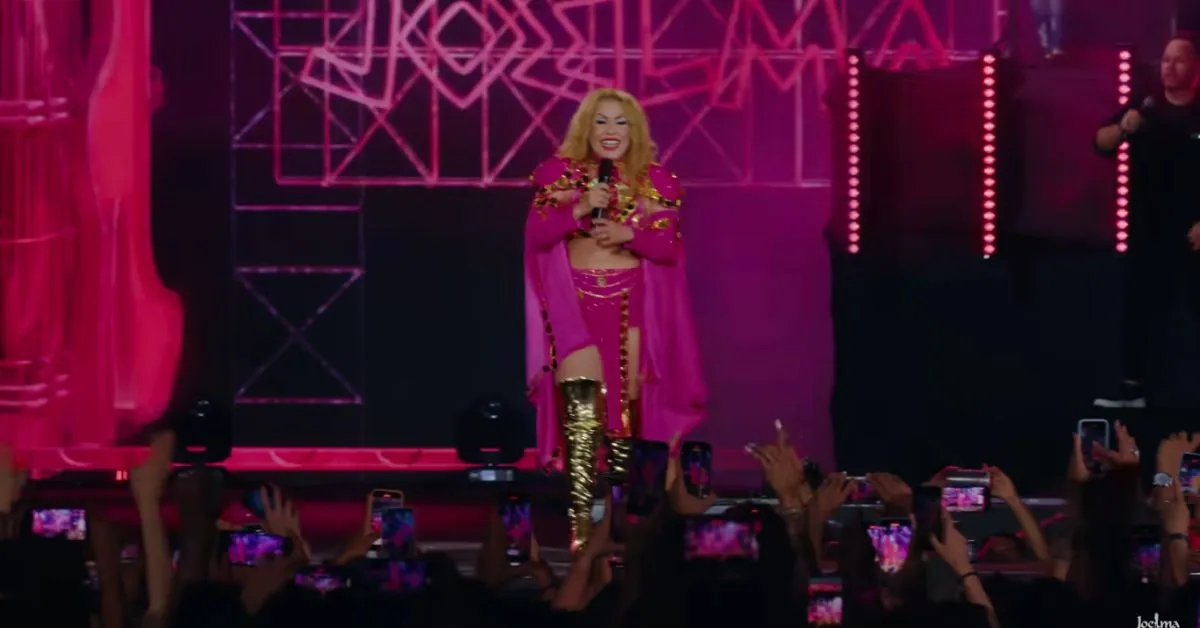 Joelma gravou a terceira etapa do seu DVD, Isso é Calypso Tour Brasil, no estádio, em 2023