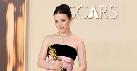 Mikey Madison, atriz de 25 anos, era a mais jovem na disputa pelo Oscar de "Melhor Atriz".